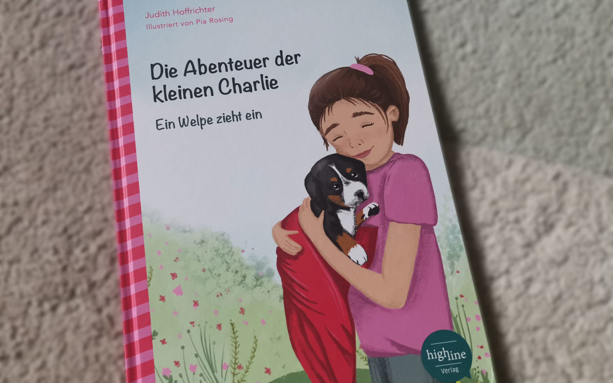 Die Abenteuer der kleinen Charlie - Kinderbuch über einen Welpen