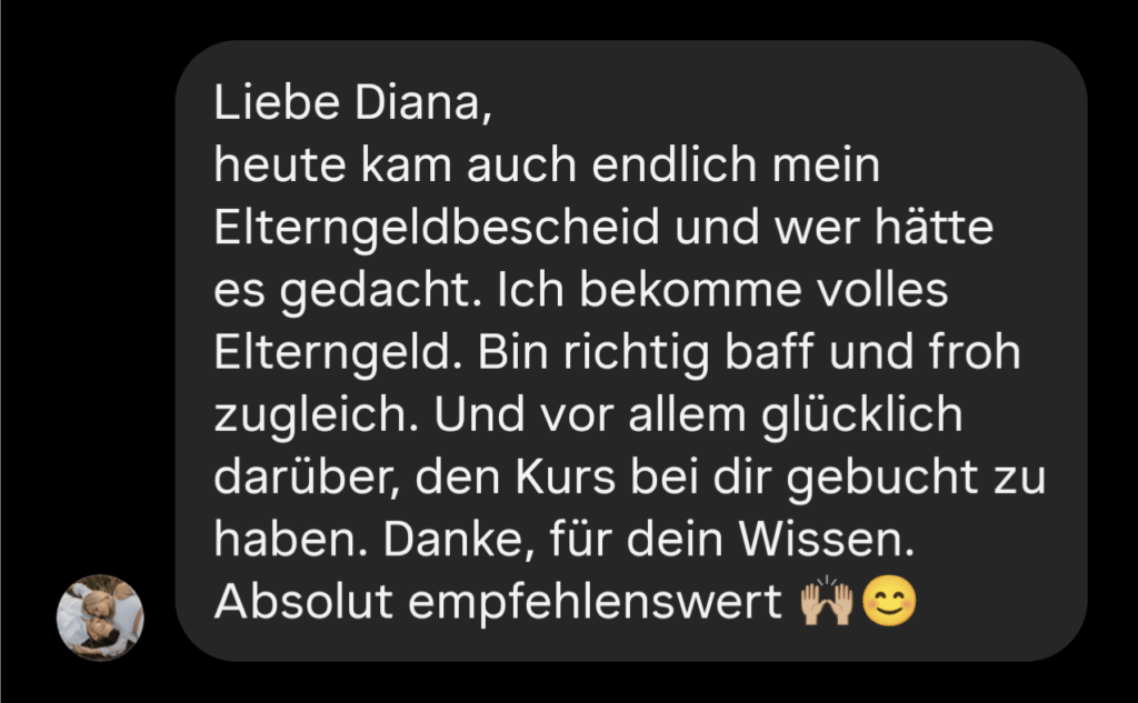 Erfolg Elterngeld 2. Kind Elterngeldformel