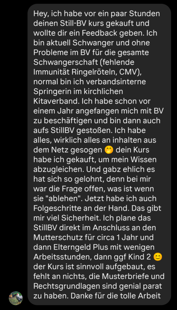 Feebback-Still-Beschäftigungsverbot-zweitoechter