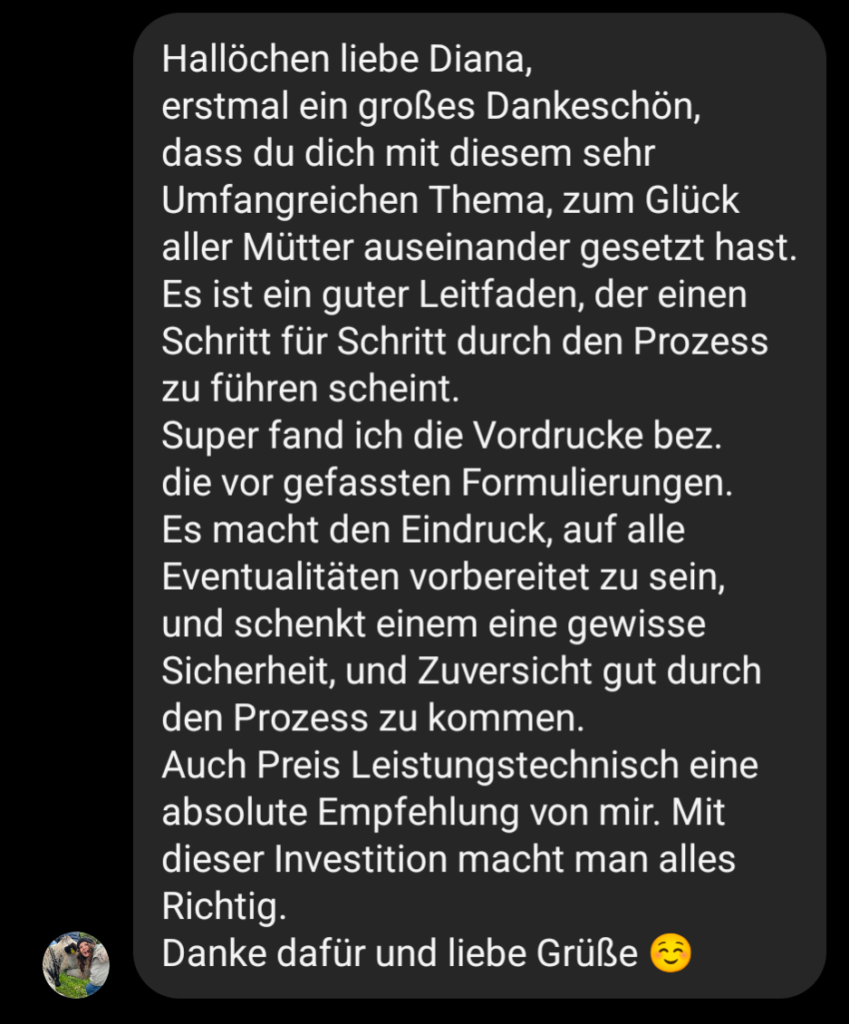 Feedback Still-Beschäftigungsverbot Still-BV