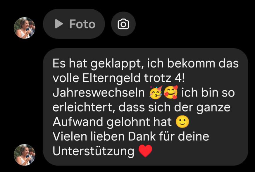 Feedback ELTERNGELD NEXT